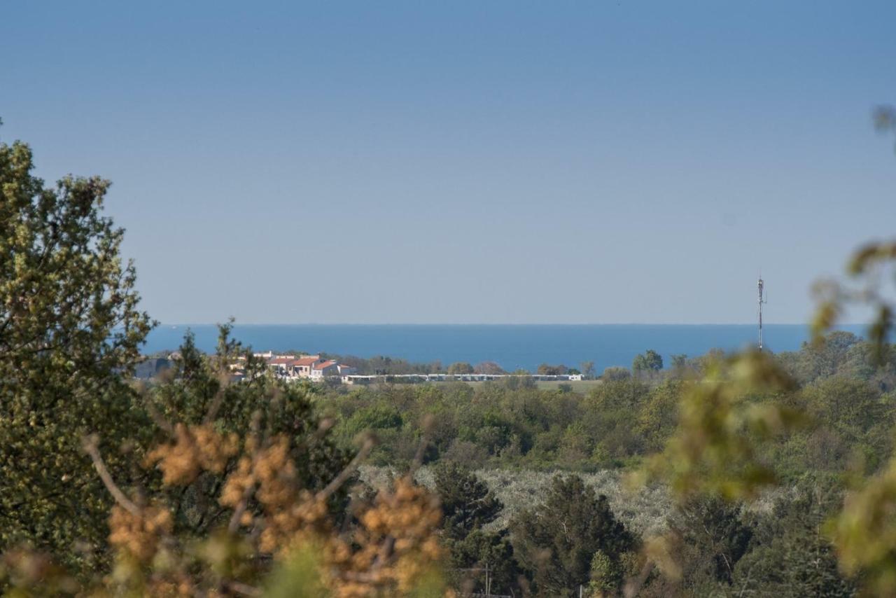 Apartment Bruneta 1 With Sea View Tar-Vabriga Екстериор снимка